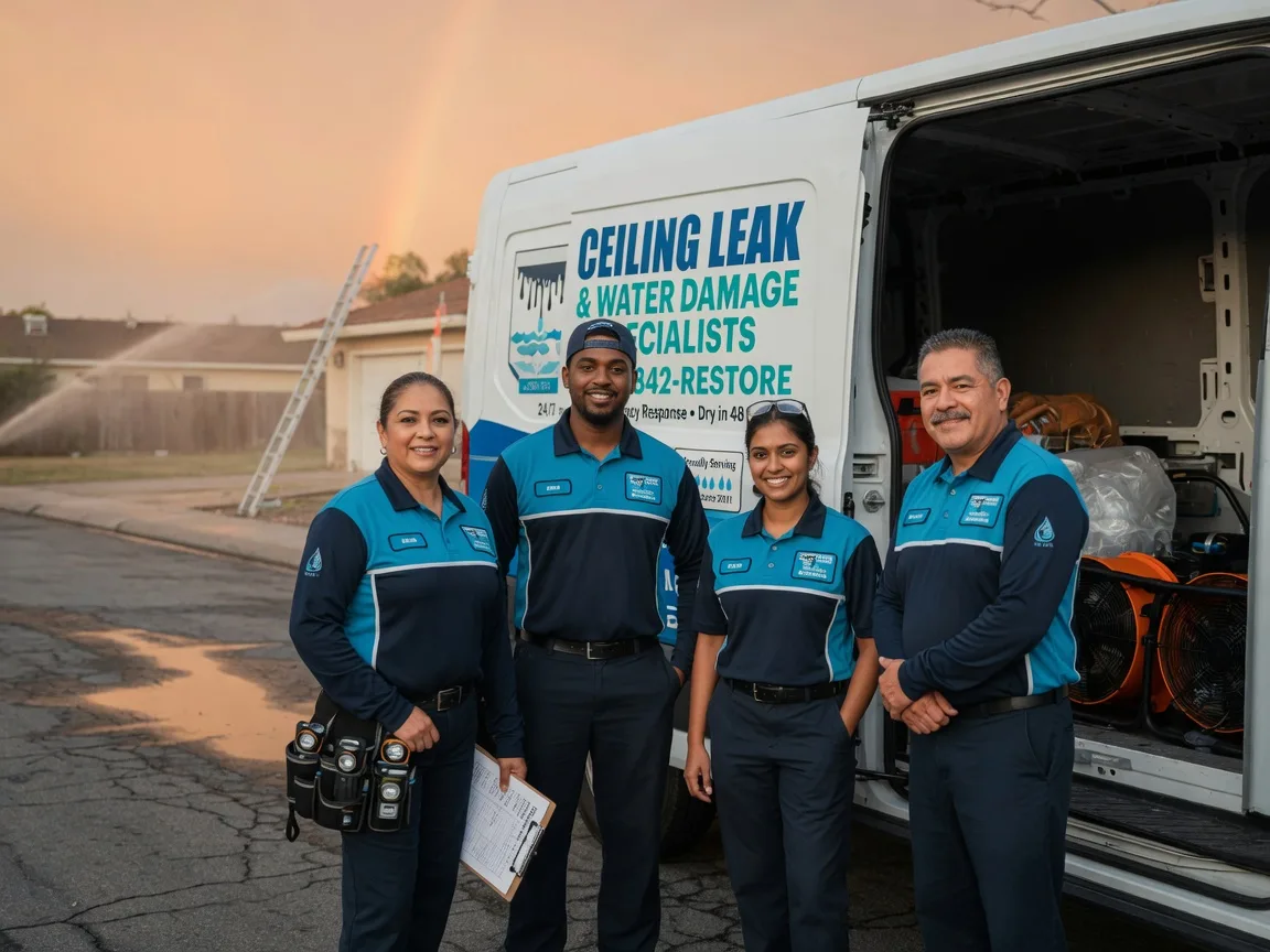 Ceiling Leak Cleanup company in Brookline, NH