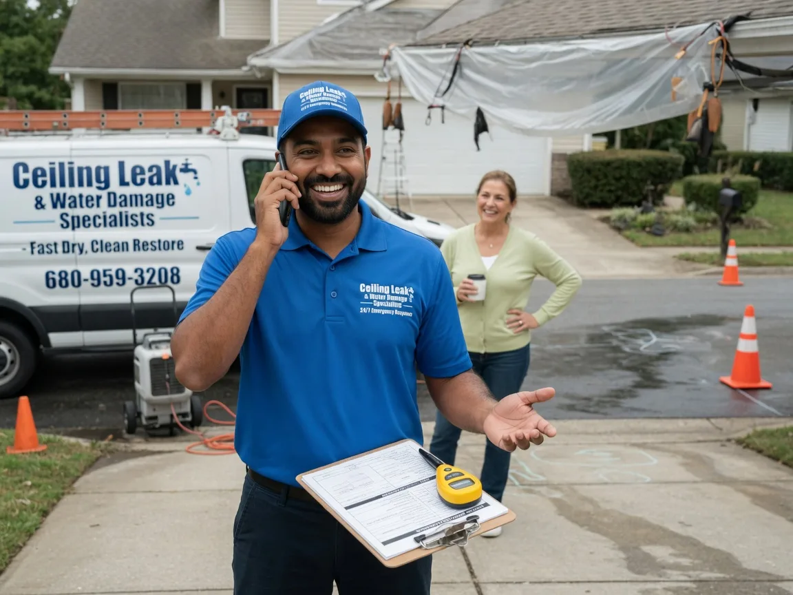 Ceiling Leak Cleanup Brookline, NH FAQs